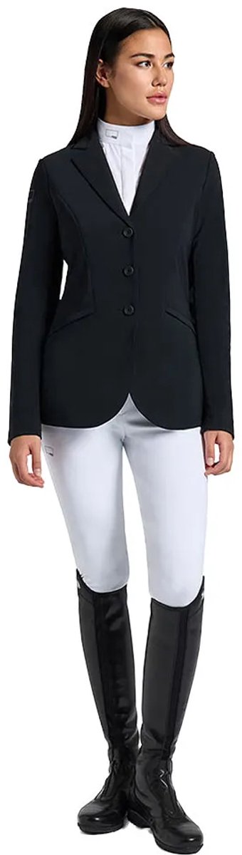 RG Rider's Gene Button Wedstrijdjasje Dames - Zwart - 38