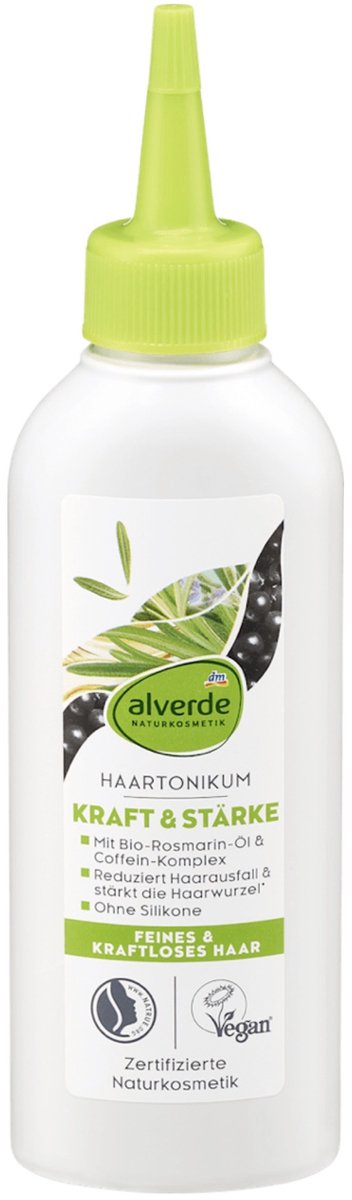 Alverde NATURKOSMETIK Haar-tonic voor krachtig & sterk haar 150ml