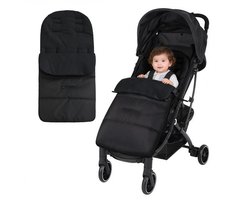 Voetenzak voor kinderwagen - 86*40 cm - Waterdichte en slijtvaste buitenlaag van Oxford-stof - Kan gebruikt worden als slaapzak - Kan gebruikt worden als zitkussen - Babyslaapzak - Voetenzak voor kinderwagen - Verdikte - Winddicht - Waterdicht - Warm