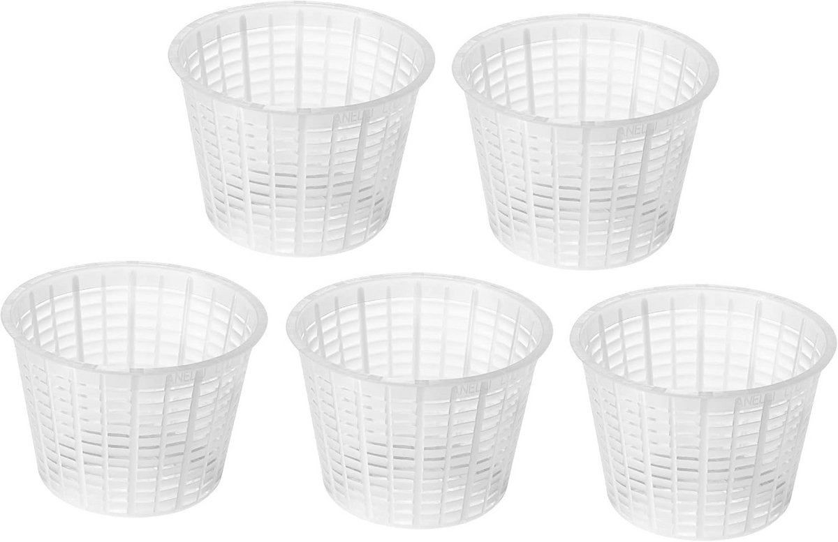 Kaasmandjes Set van 5 - Voor Hüttenkäse en Verse Kazen