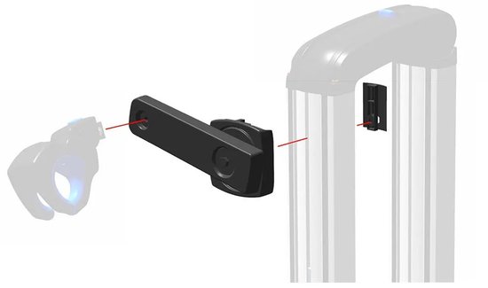 Xlc Cc-x Almada 61 Adapter Voor Almada Transparant van XLC — afbeelding 2