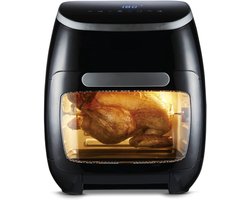 Quvo® Heteluchtoven - Oven - Airfryer Oven - 11 Liter - Goud - 33cm x 39cm x 38cm