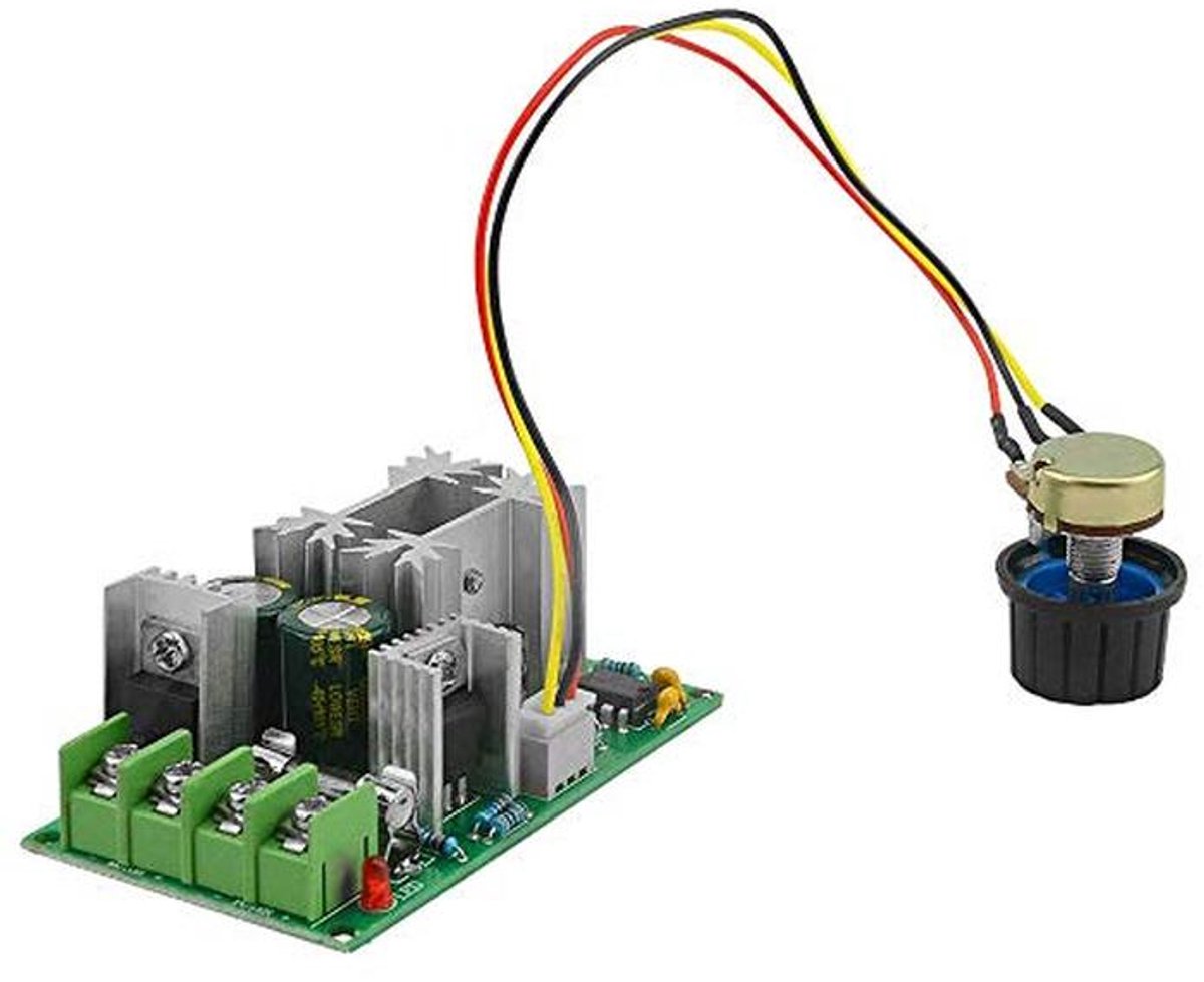 Krachtige PWM DC snelheidsregelaar voor 12V 24V 36V en 48V - 20A LED-dimmer