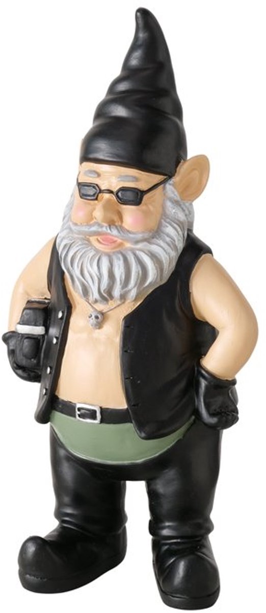 Boltze - Kabouter - Hardy - Figuur - Beeld - Polyresin - 26,7 cm - Voor Binnen & Buiten