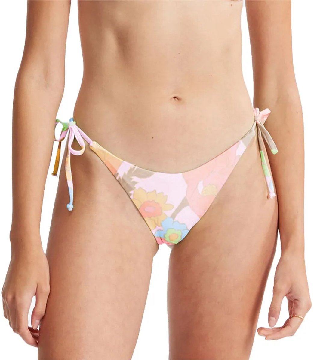 Billabong Pick Me Up Tie Side Bikinibroekje Veelkleurig M Vrouw Multicolor
