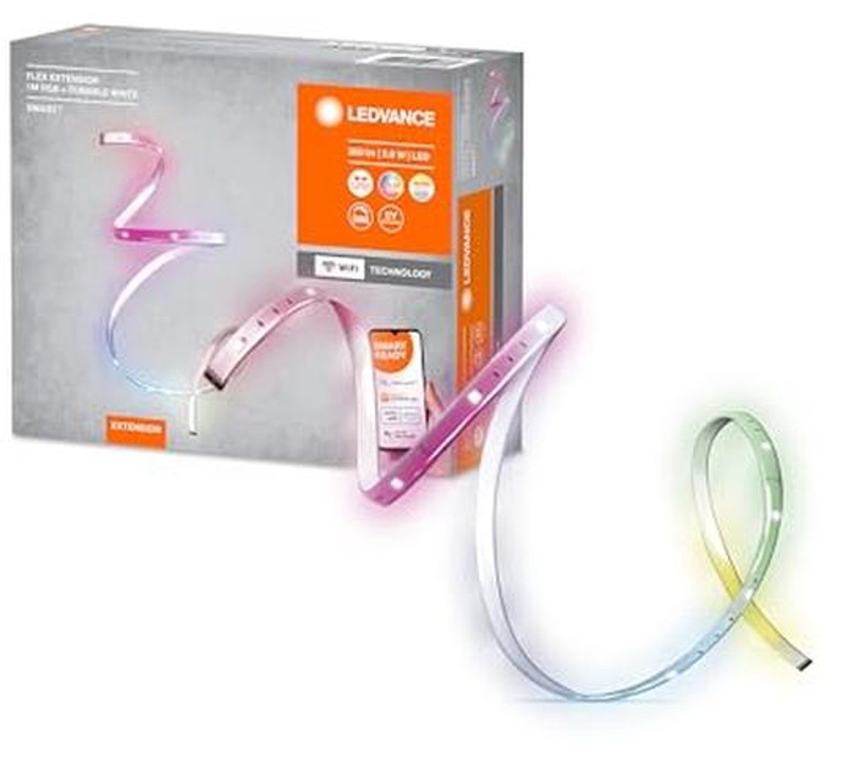 Slimme LED Strips Multicolor voor Binnengebruik - 3,60 W, 220-240 V, RGBTW, 2000-6500 K, IP20