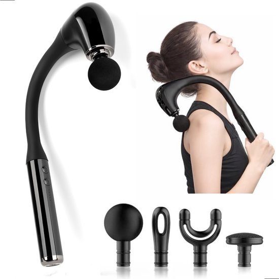 KHYR® Massage Master Pro Massage Gun met Verlengde Greep - KHYR® - €76,95