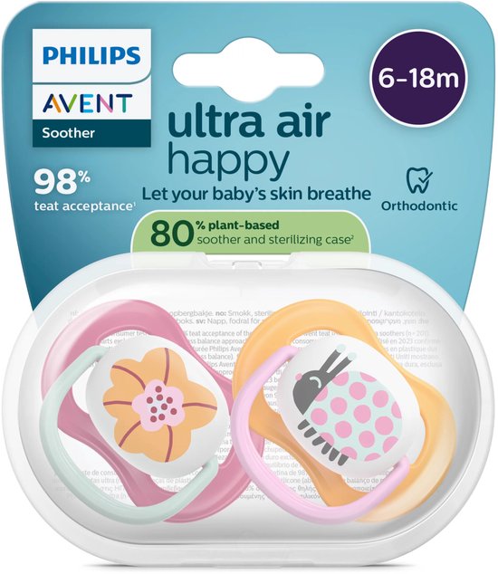 Philips Avent Pacifier ultra air van Merkloos — afbeelding 2