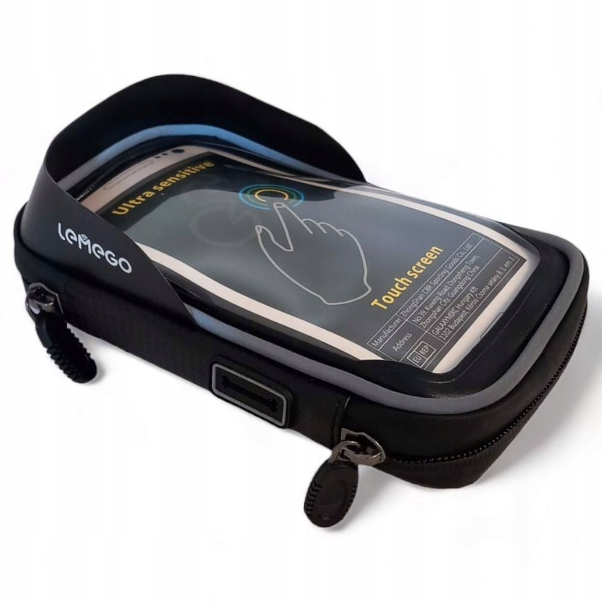 Waterdichte Fiets Telefoonhouder Stuurhoes met Opbergvak