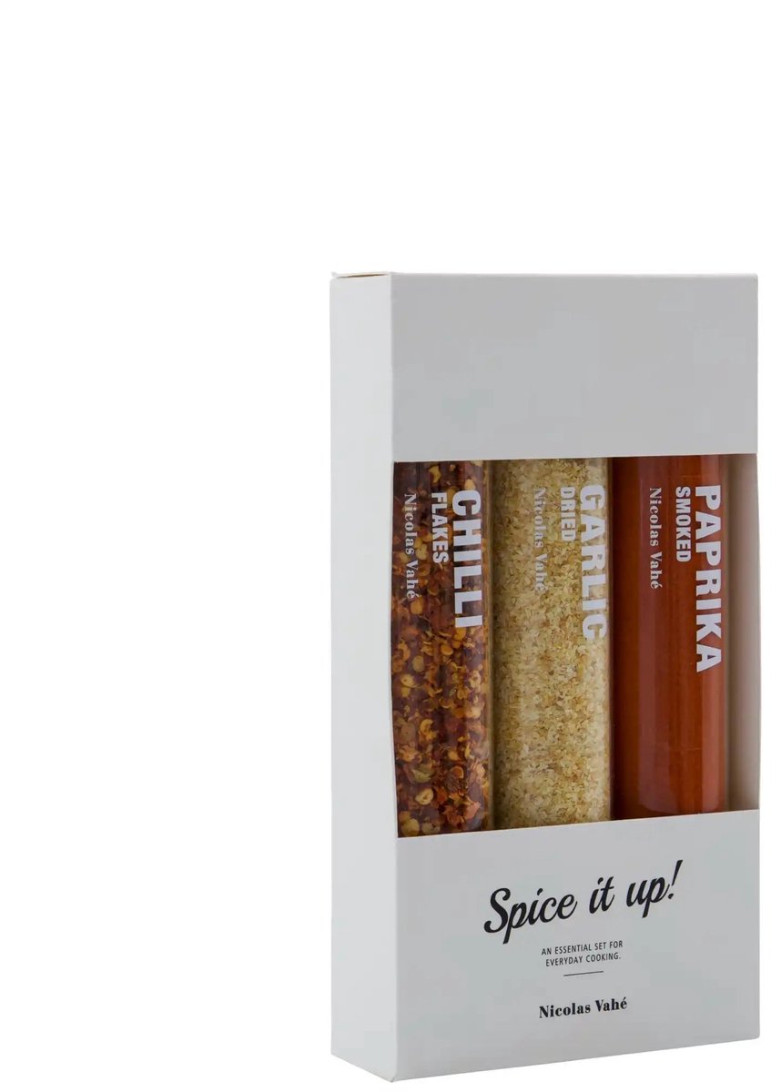 Kruidenmix Chilli garlic smoked paprika - set van 3