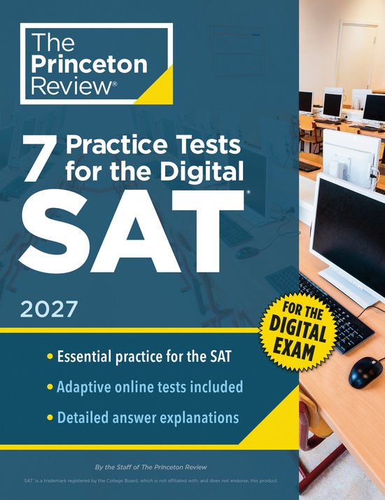 College Test Preparation- 7 Practice Tests for the SAT, 2027 - cover