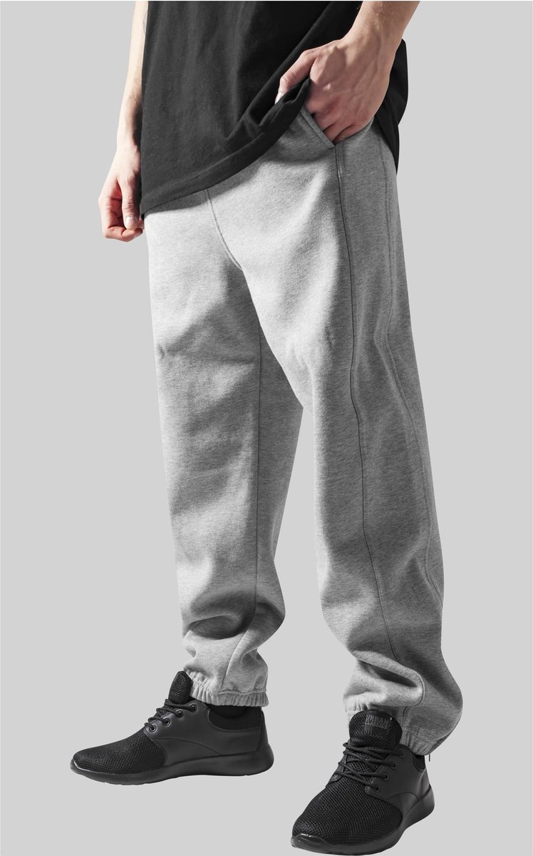 Urban Classics Sweatpants Heren Trainingsbroek – 3XL Grijs