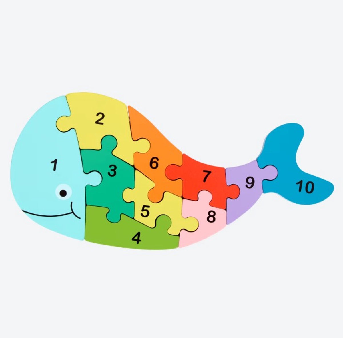 Mini Matters Houten Telpuzzel Walvis
