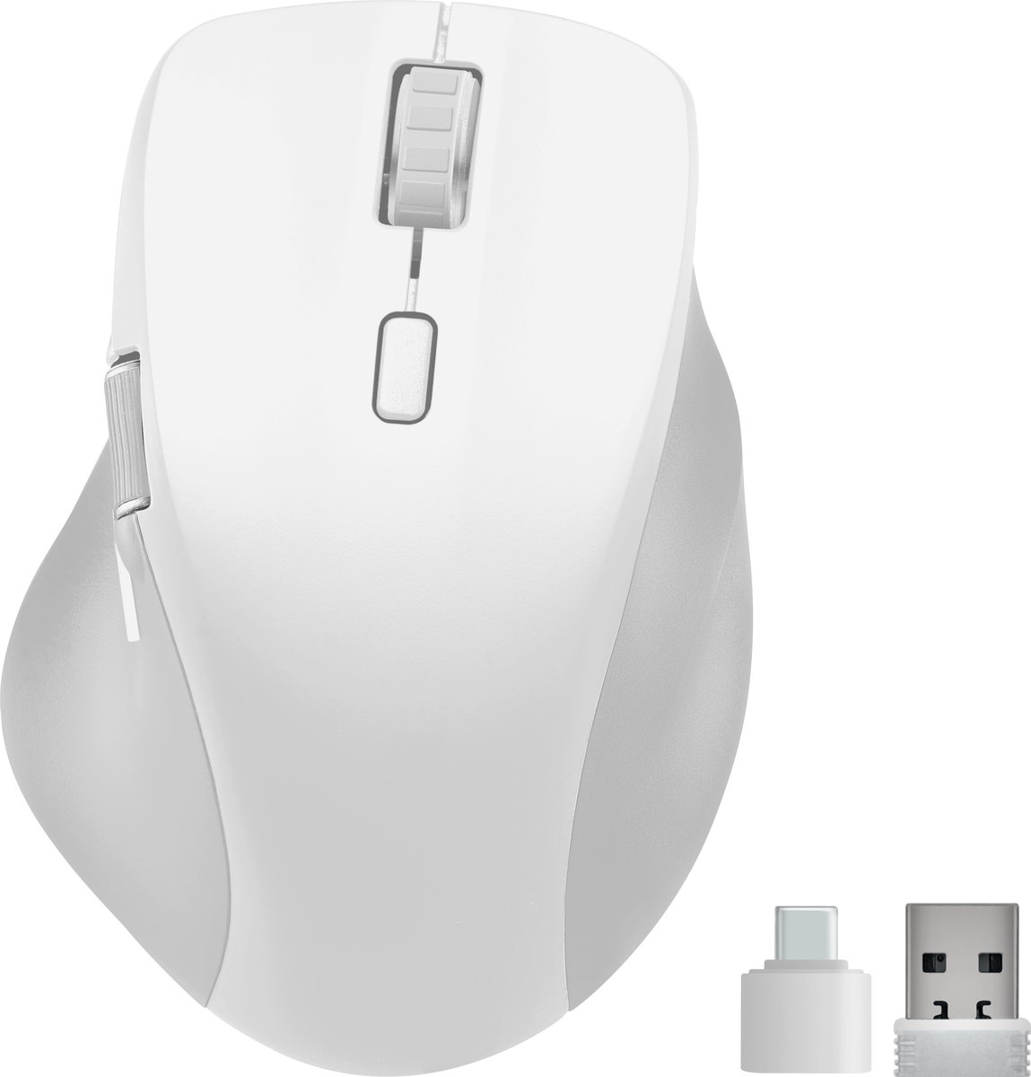 Speedlink LIBERA - Draadloze Muis - Stil - 3200 DPI - Oplaadbaar - Wit
