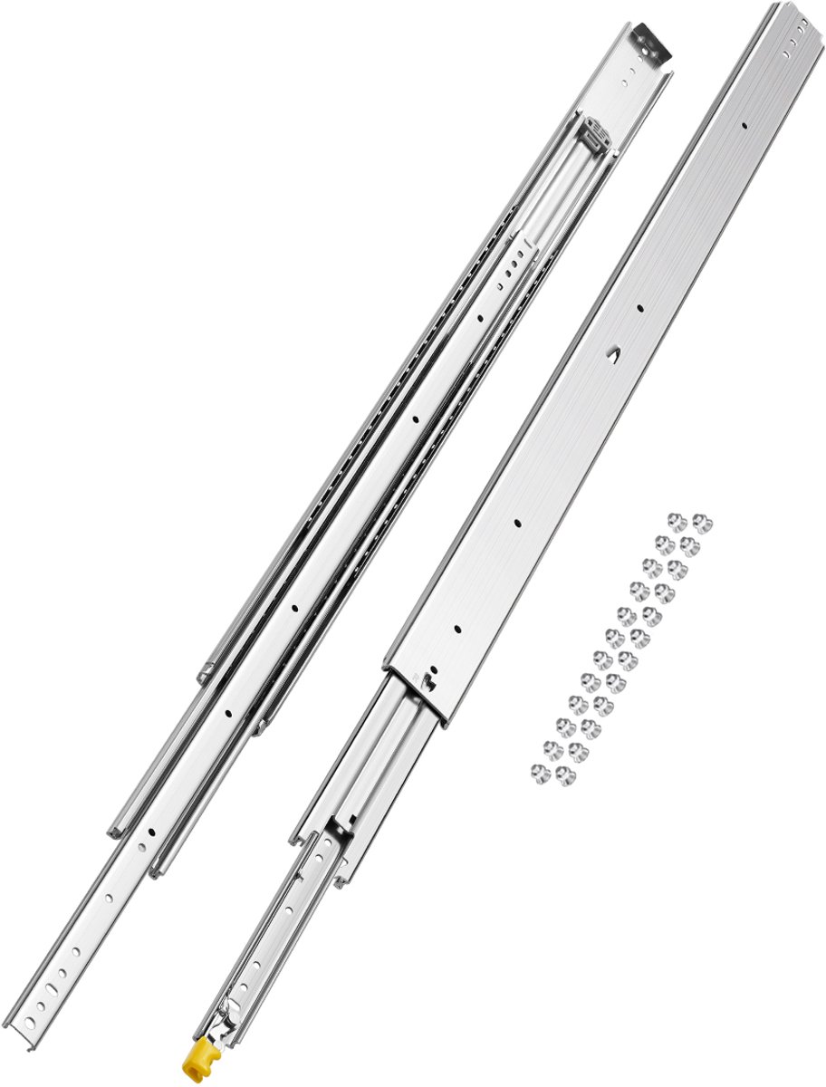 VEVOR Ladegeleiders Telescopische Rails 1221 mm 226 Kg