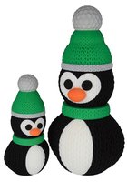 Décoration de Noël pingouin petit motif au crochet imprimé en 3D décoration de Noël décoration d'hiver