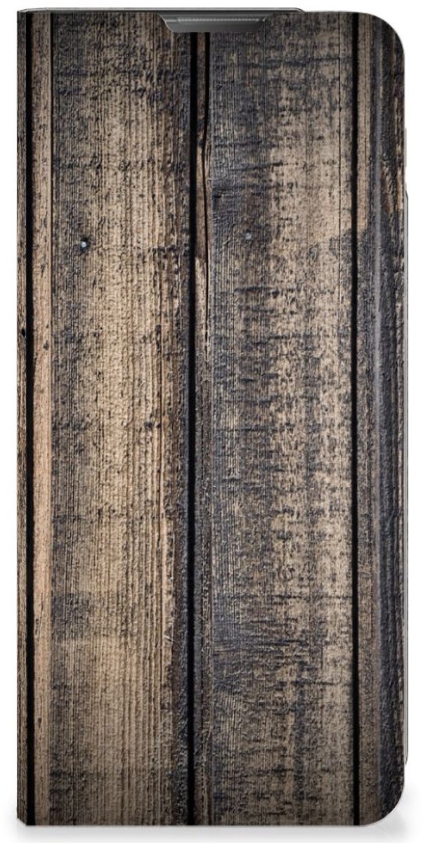 Motorola Moto E20 Book Wallet Case Steigerhout