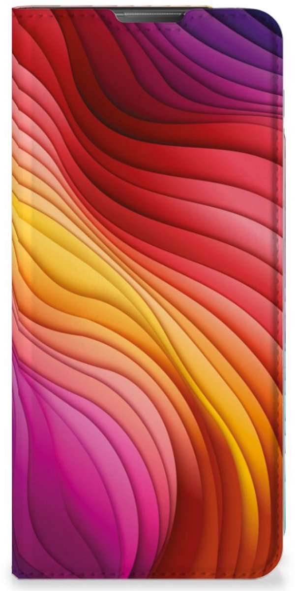 Stand Case voor Motorola Moto E20 Regenboog
