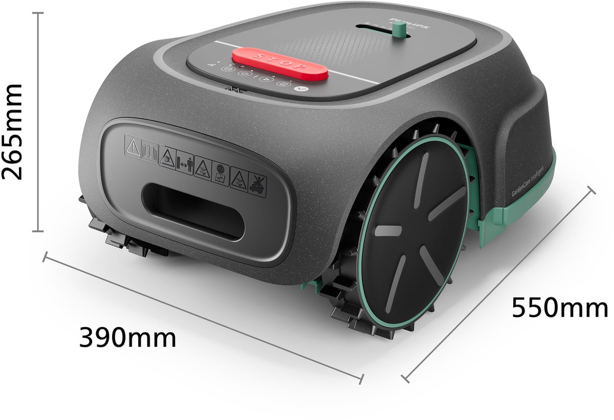 Philips RSL3000 Robotgrasmaaier met Smart Sensor Technologie - afbeelding 3