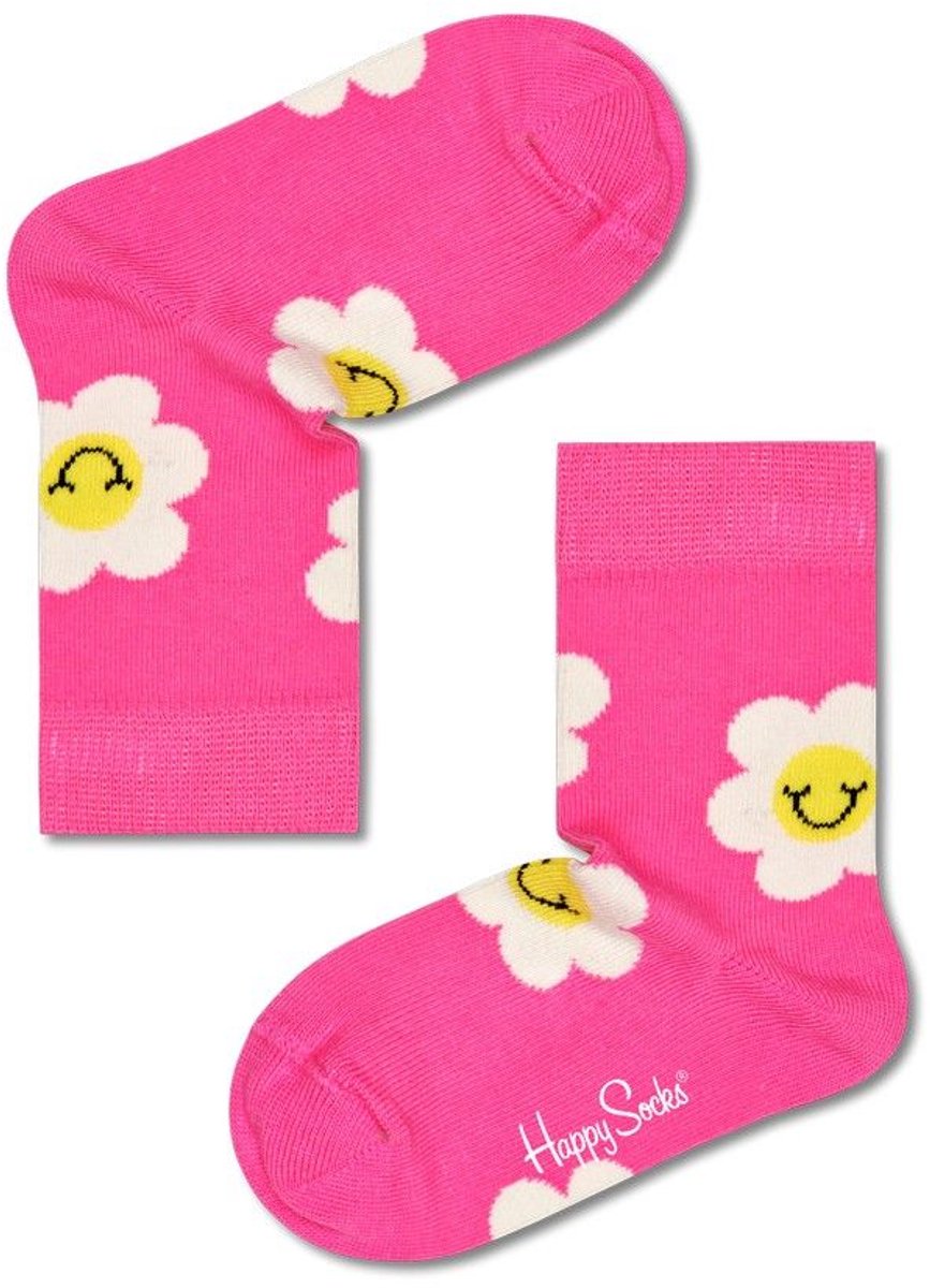Happy Socks - Kids Smiley Daisy Sock - Kinderen - Sokken