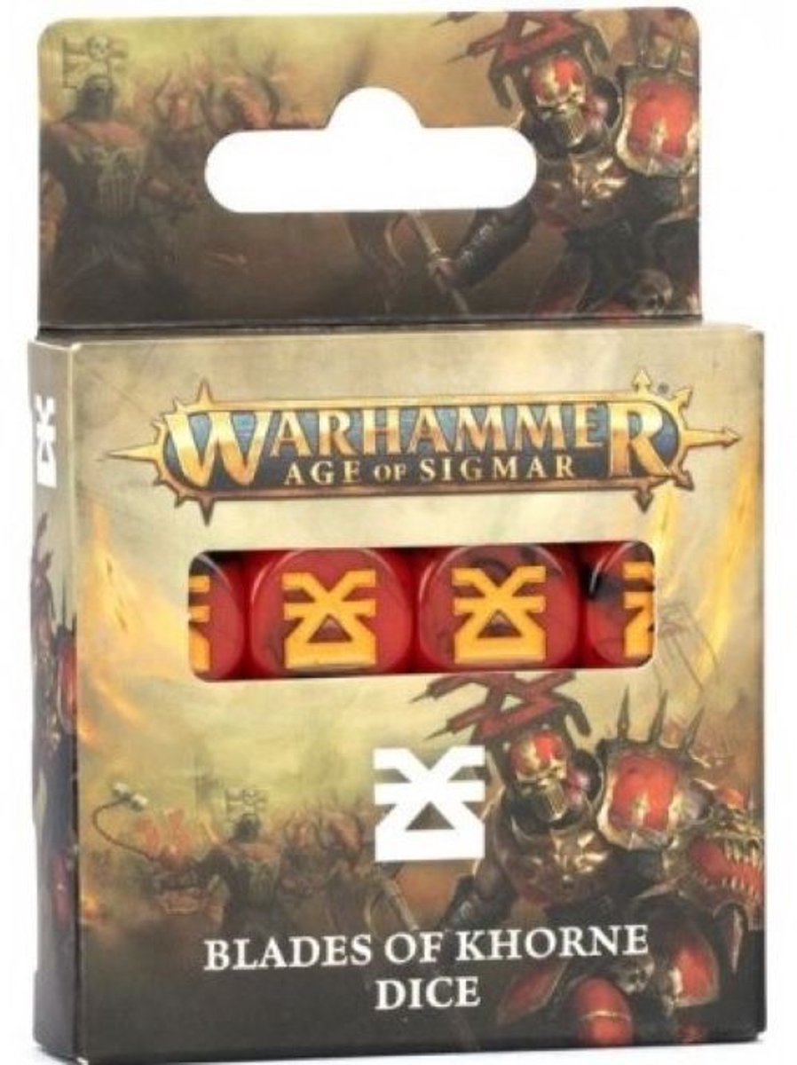 Warhammer Age of Sigmar - Blades of Khorne - Dice (83-39)