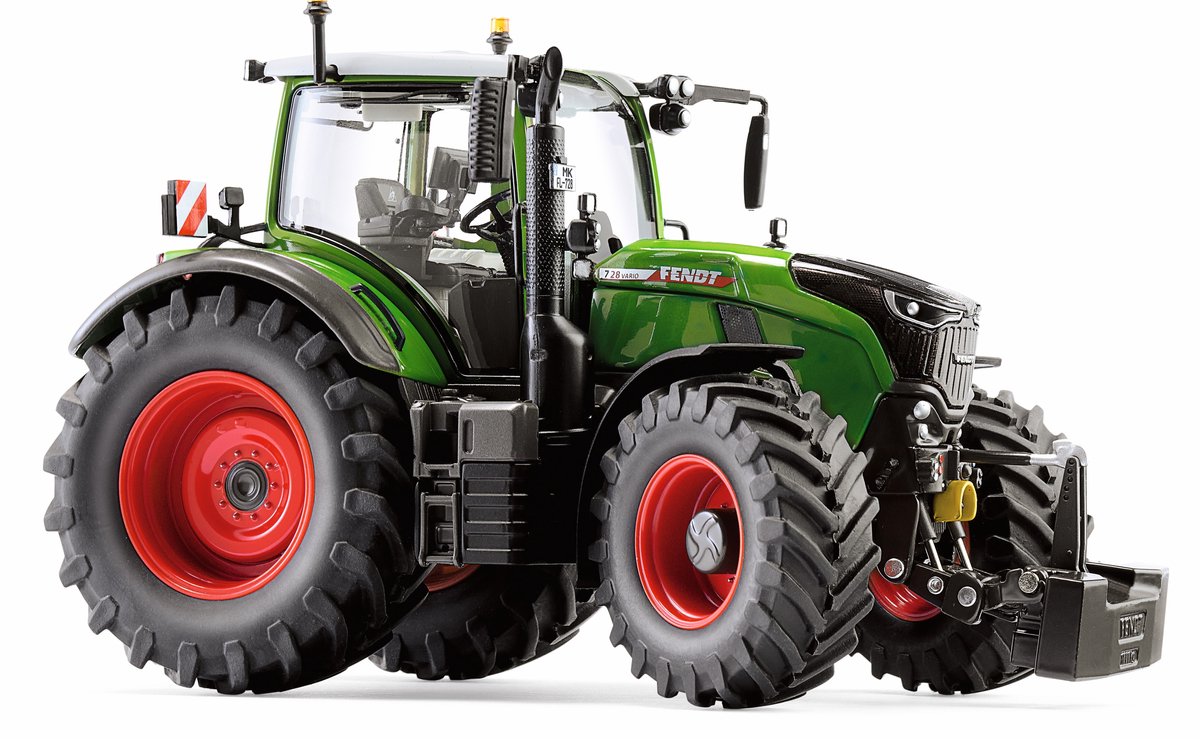 WIKING 7868, Fendt 728, 1:32, Metaal/Kunststof, Vanaf 14 jaar, Talrijke functies