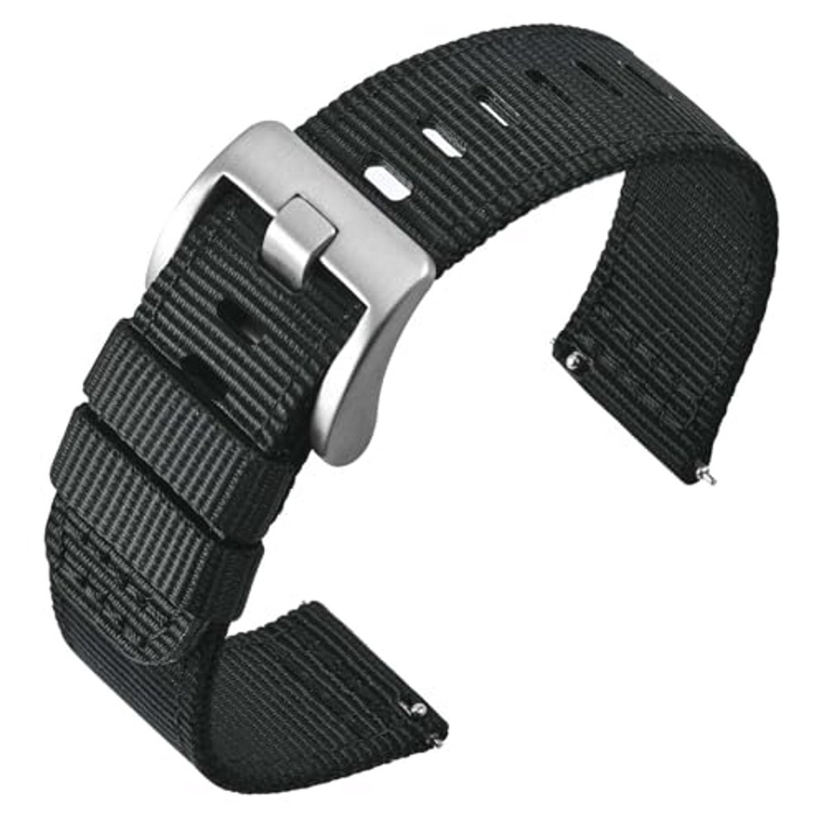 Nylon horlogeband met snelontgrendeling voor heren - 18 mm, 20 mm, 22 mm