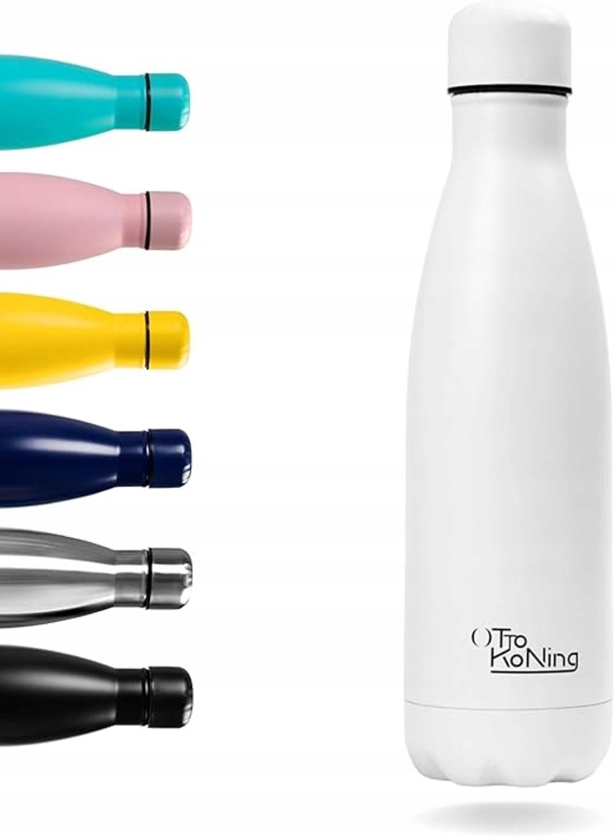 RVS Thermosfles 500ml - Warm & Koud Dranken, Dubbelwandig