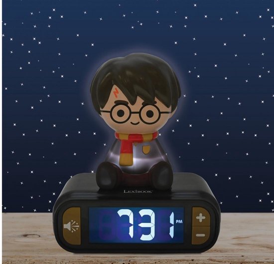 Radioklok Lexibook Harry Potter 3D met geluid van Merkloos — afbeelding 3