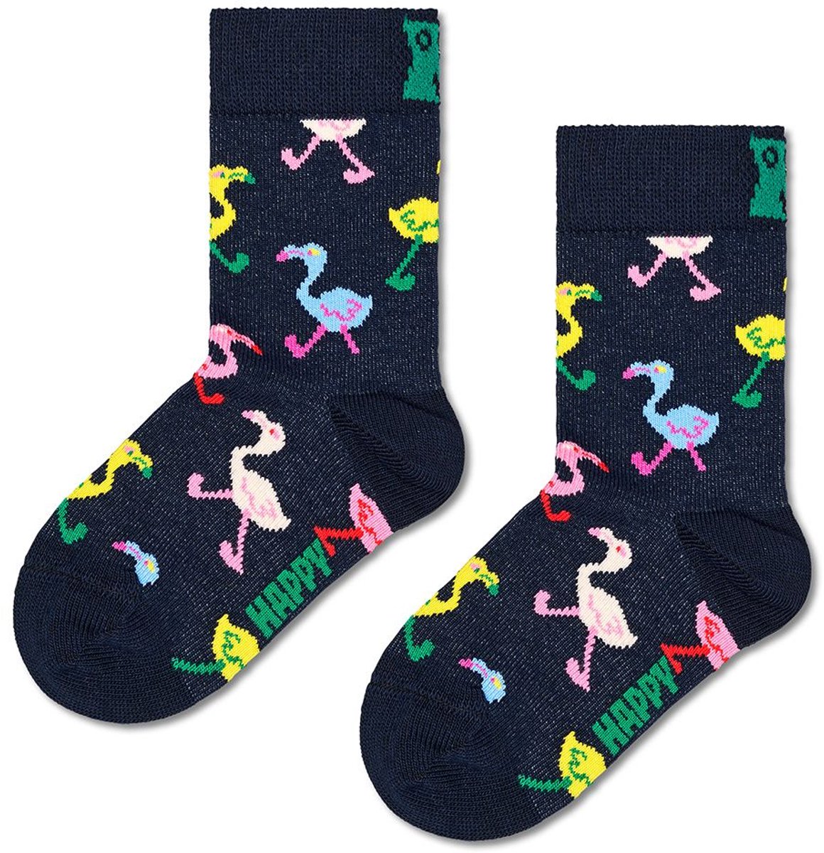 Happy Socks - Kids Flamingo Sock - Unisex - Sokken