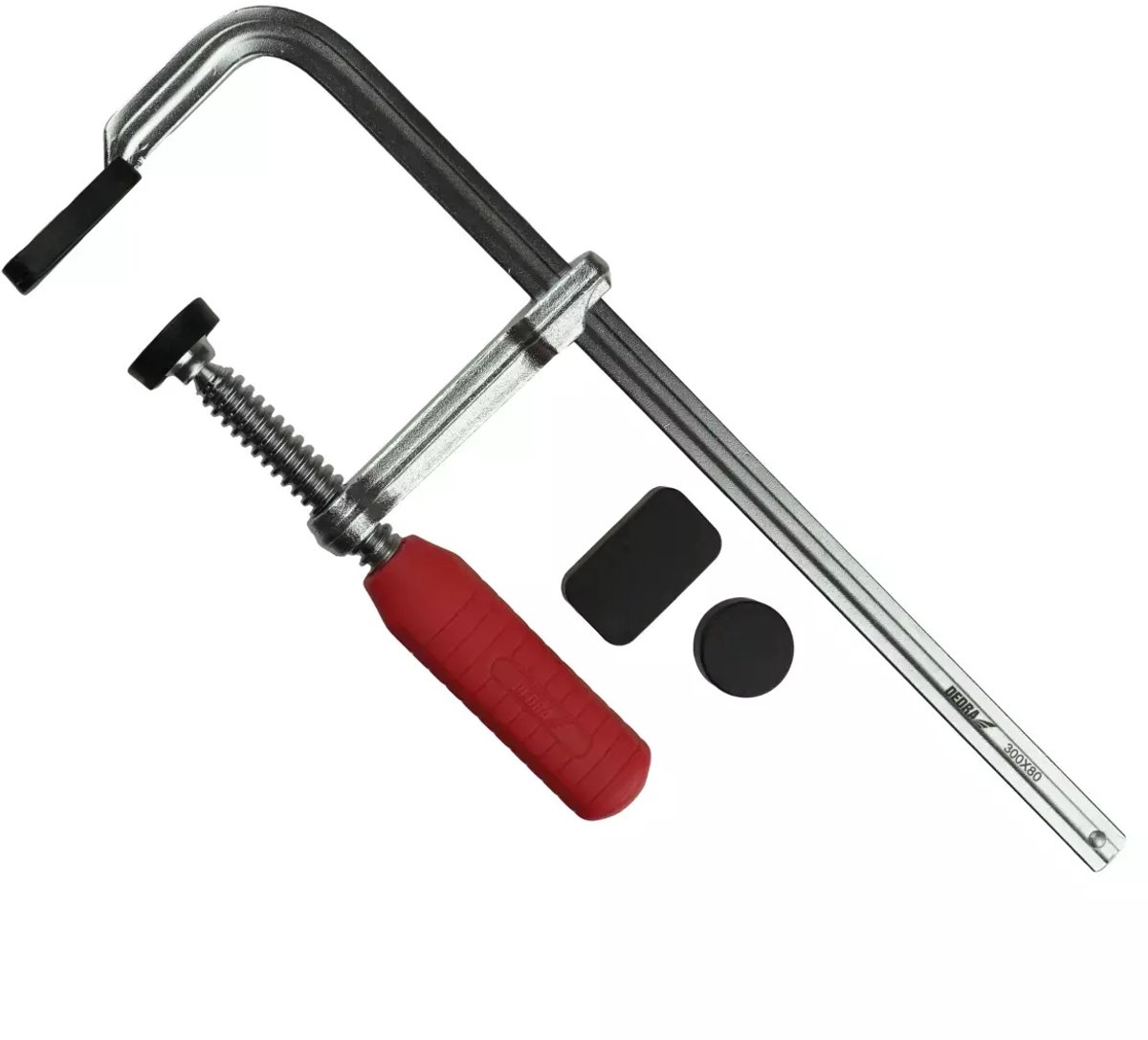 Dedra F-Klem 400x120mm - Stabiele Timmerman Klem voor Werkplaats