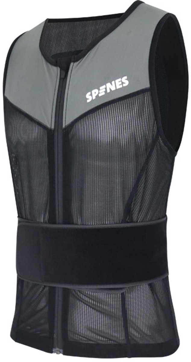 SPINES - Original Rugbeschermer - Wintersport Protectie - Zwart