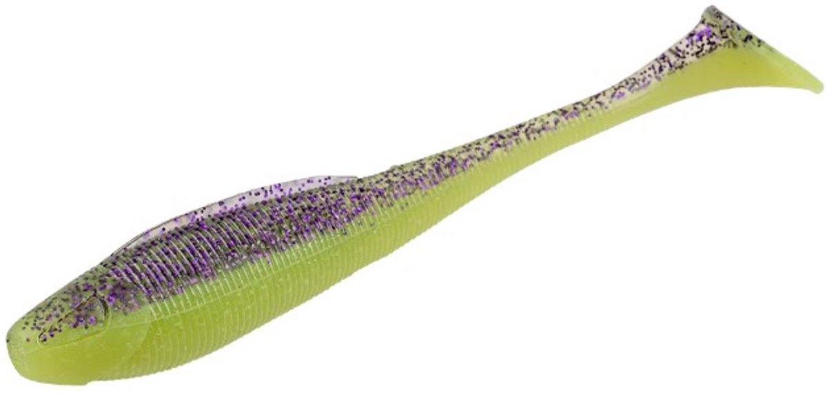 Zeck kunstaas Sexy Swimmer Purple Chartreuse 6cm