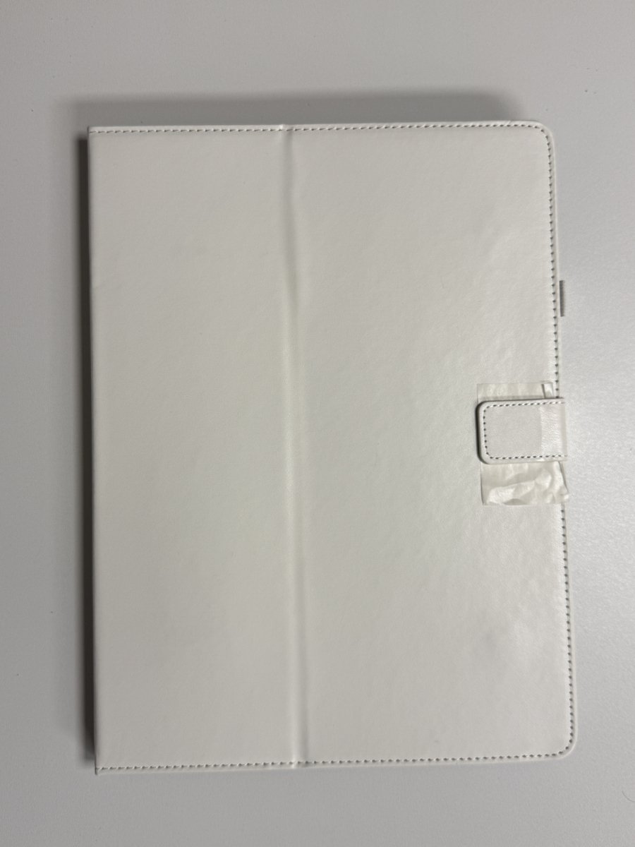 iPad Pro 12.9 (2018) Boekvorm Tablet Hoes – Premium Bescherming – Standfunctie – Wit