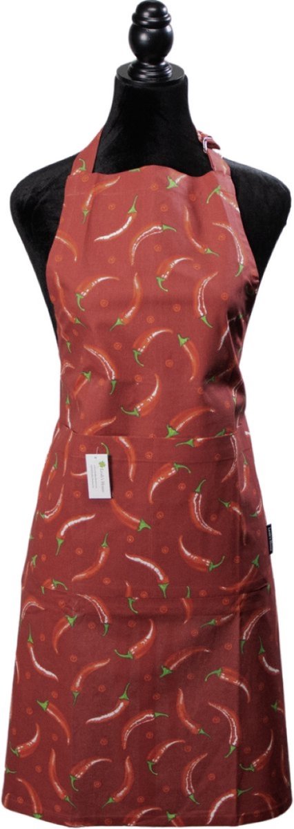 Schort - Peper - Pepper - Cadeau voor haar - Kerst cadeau - Keukenschort
