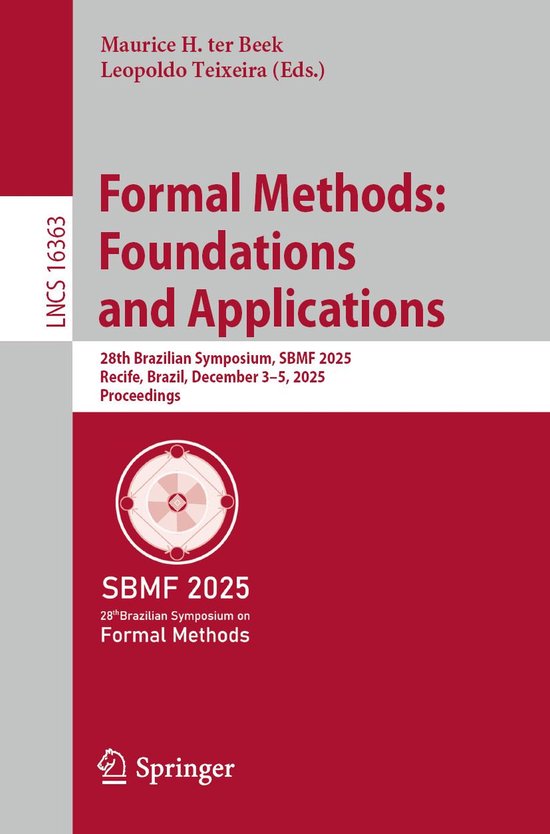 Springer Nature Proceedings Computer Science - Formal Method ... - cover