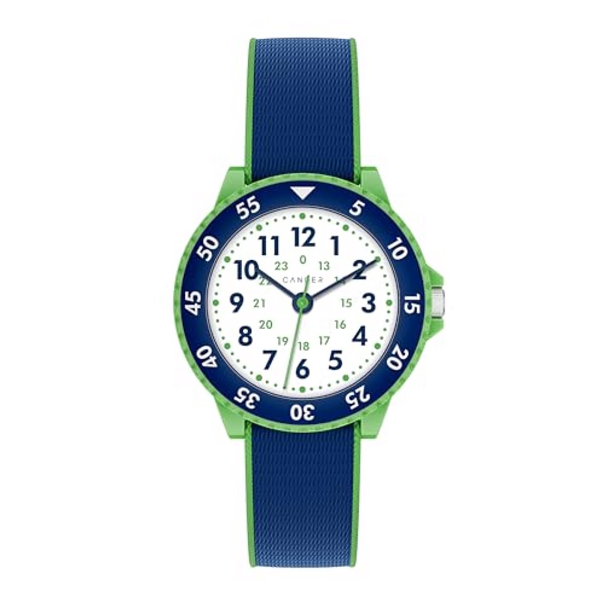 Kinderhorloge met Klittenbandsluiting, Waterdicht en Analoog