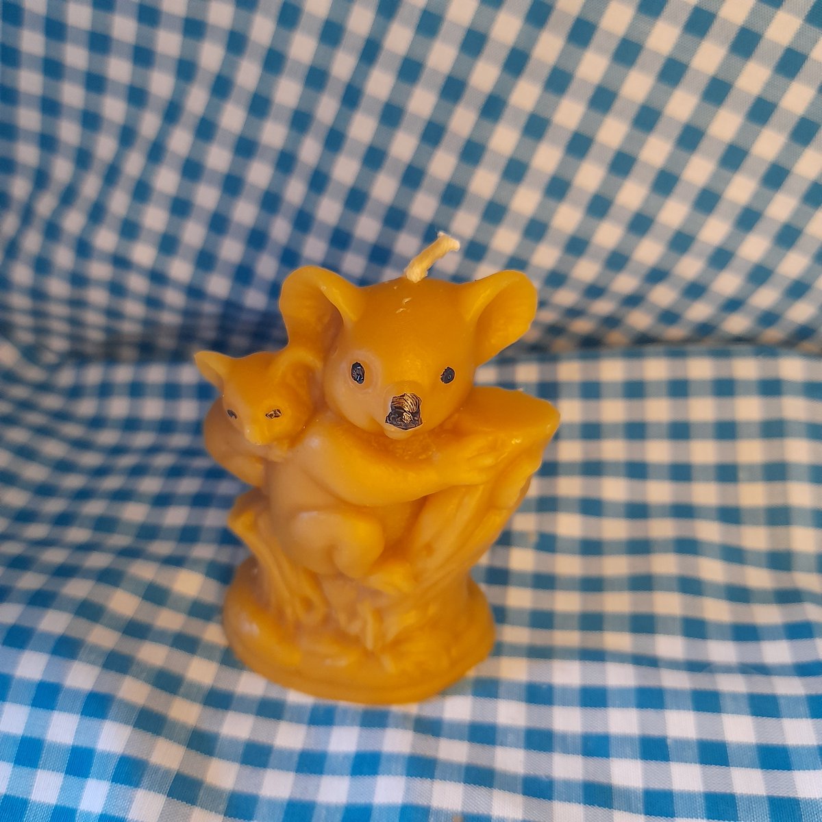 Bijenwas kaars, koala met jong
