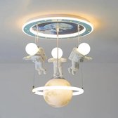 KRUIHAN 3D Print Led Maan Lamp Hang Plafond Lamp Maan Licht Nachtlampje voor Kinderkamer Restaurant Bed Kamer Woonkamer 20CM