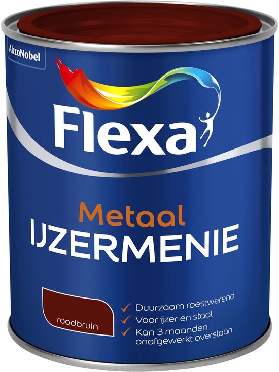 Flexa - IJzermenie - Roodbruin - 0.75 L