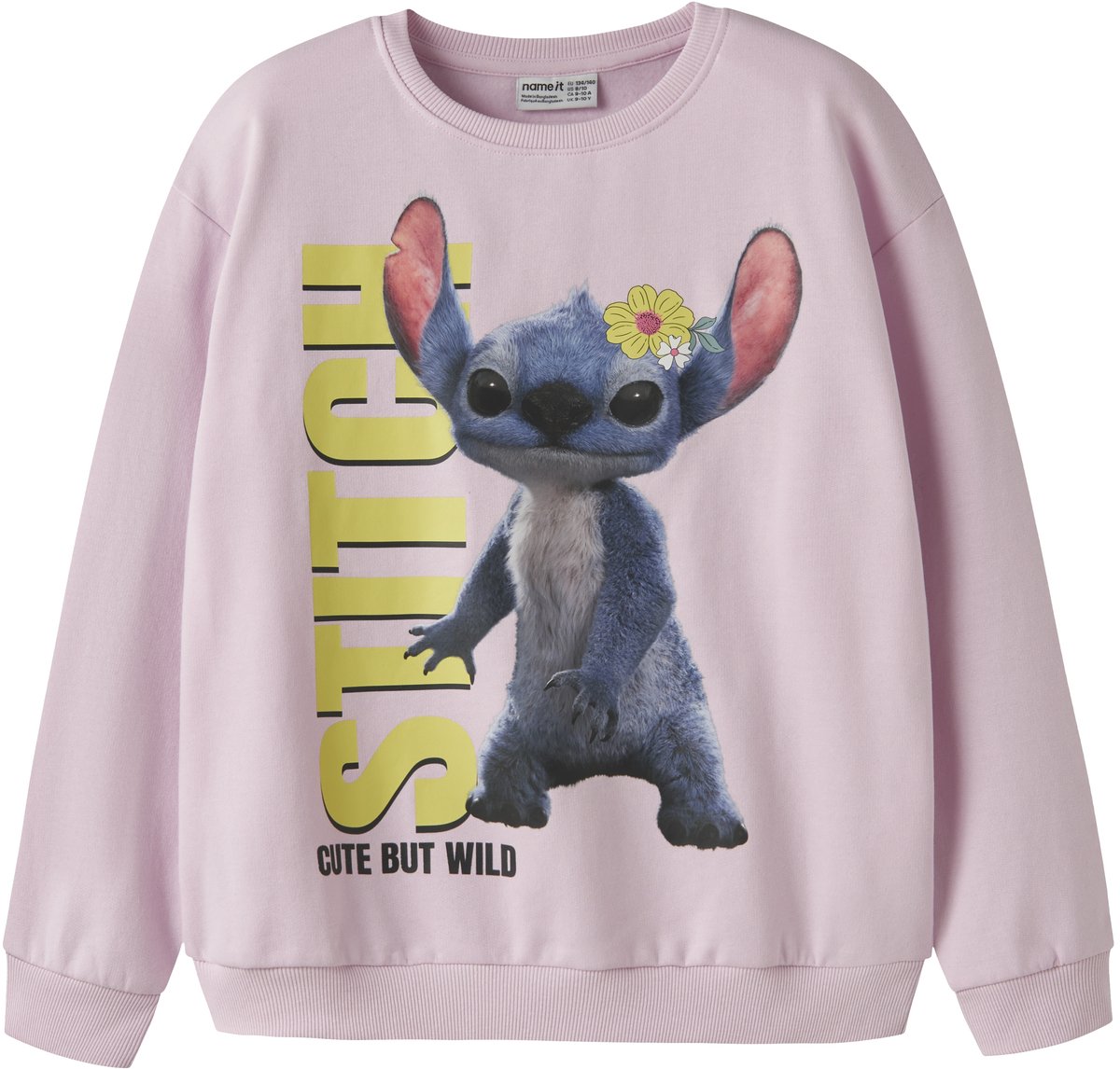 NAME IT - NKFJYNI STITCH NREG SWE BOX BRU WDI - Meisjes - Sweaters