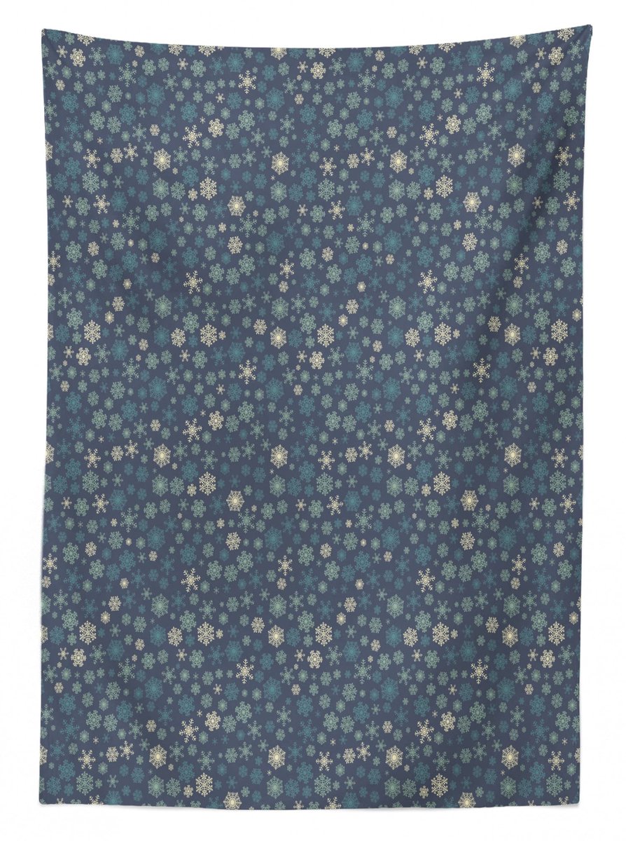 ABAKUHAUS – Tafellaken 140x240 cm – Satijn, Paarsblauw Multicolor