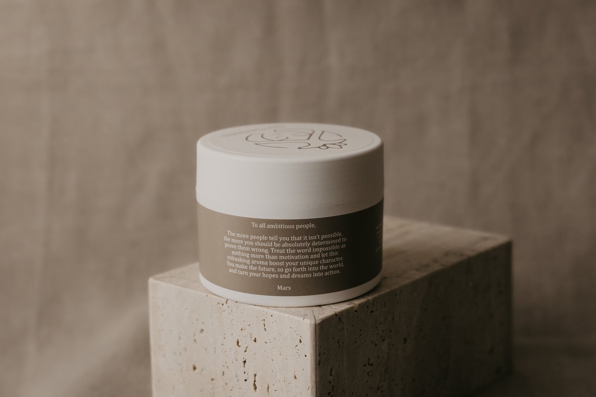 Six Senses - Bodyscrub Mars - Liefdevol cadeau - Krachtige zoutscrub - 250 ml - Handgemaakt in Nederland