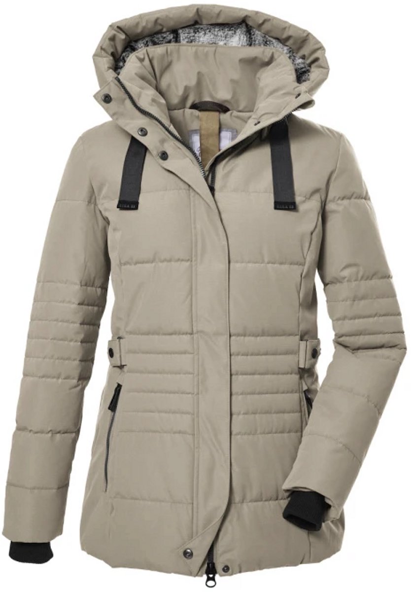 GW 25 Womens Quilted Jacket Beige