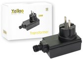 Transformateur Xelloo® 24W pour augmenter le nombre de luminaires par ligne lumineuse - adapté à tous les ensembles d'éclairage extérieur Xelloo 12V