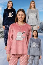 Dames Pyjama Vrouwen Meisjes Comfortabel Super Zacht