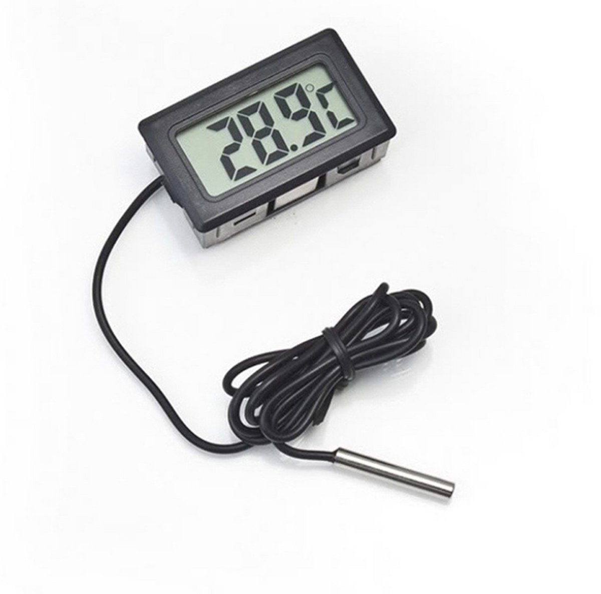 EYUSALL Digitale Thermometer met Waterdichte Sonde - LCD Scherm & Snelle Meting - Voor Voeding en Vloeistoffen