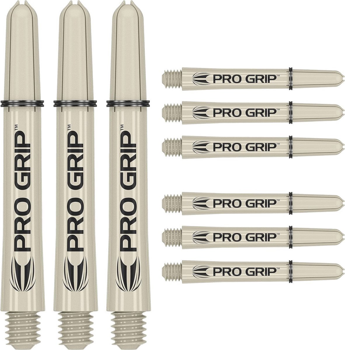 Korte Dart Schachten - Set van 3 met Pro Grip