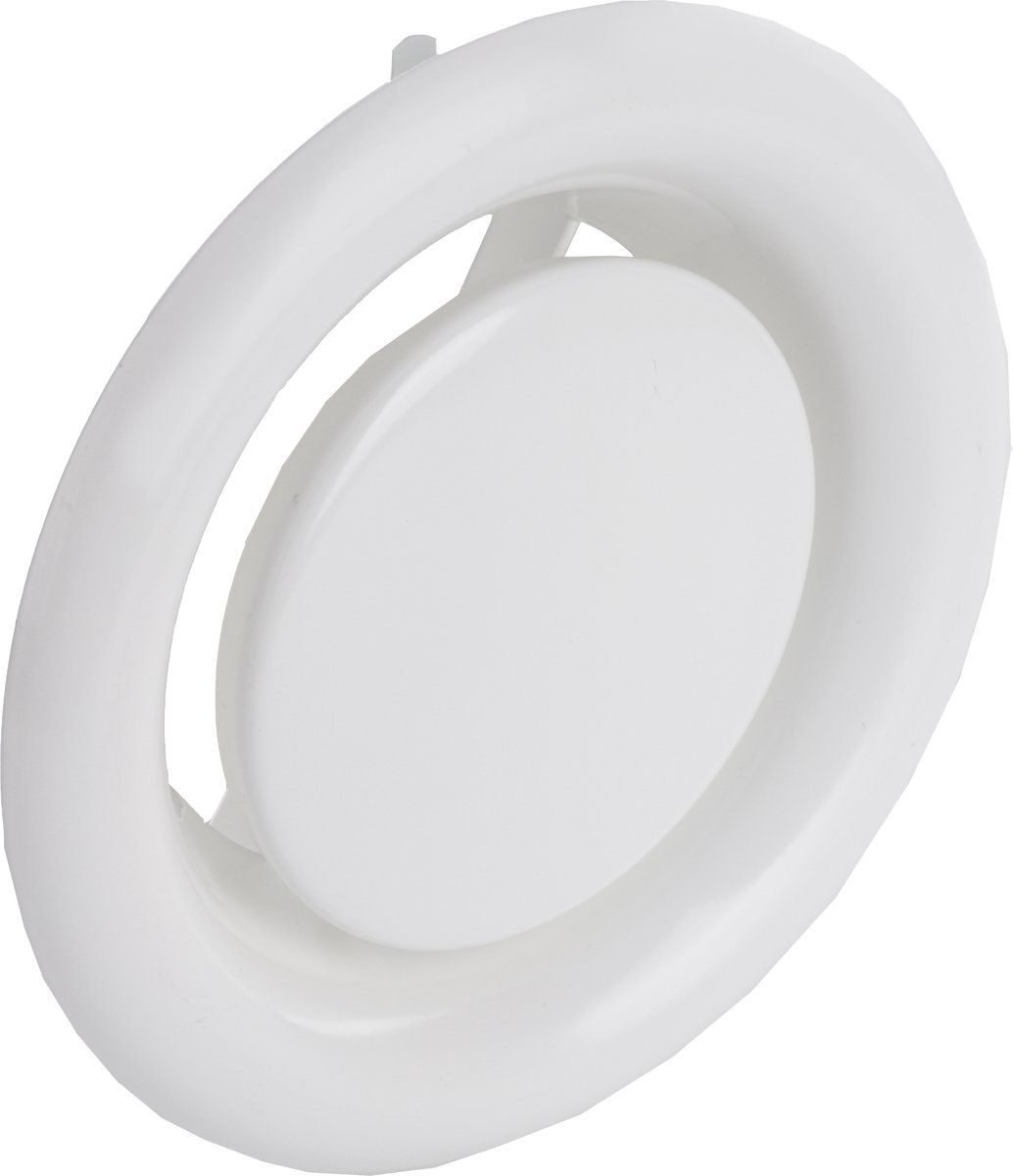 Starx afzuigventiel - met klemmen - Ã˜ 140 mm - staal - wit (RAL 9010)