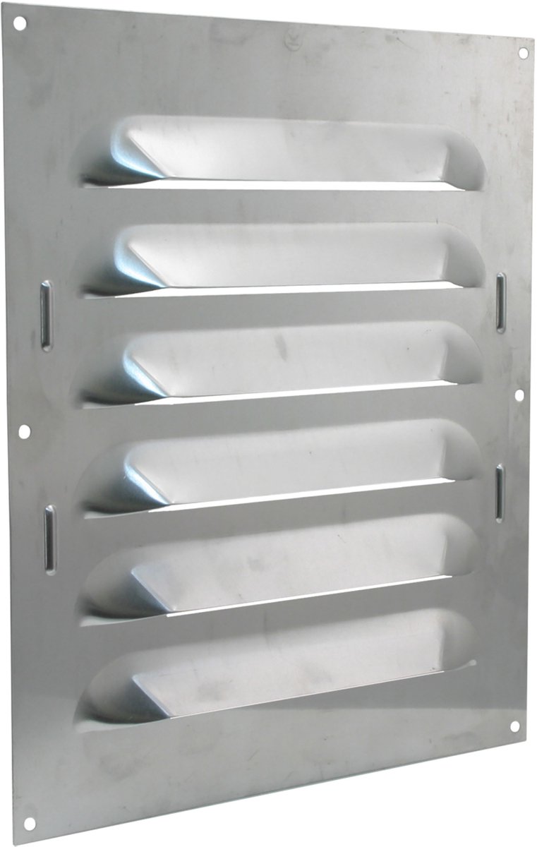 Starx schoepenrooster - zwaar - 250 x 300 mm - hard aluminium - blank